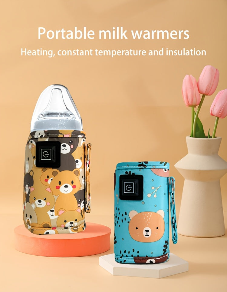 2-in-1 USB Powered Portable Milk Warmer and Insulated Bag