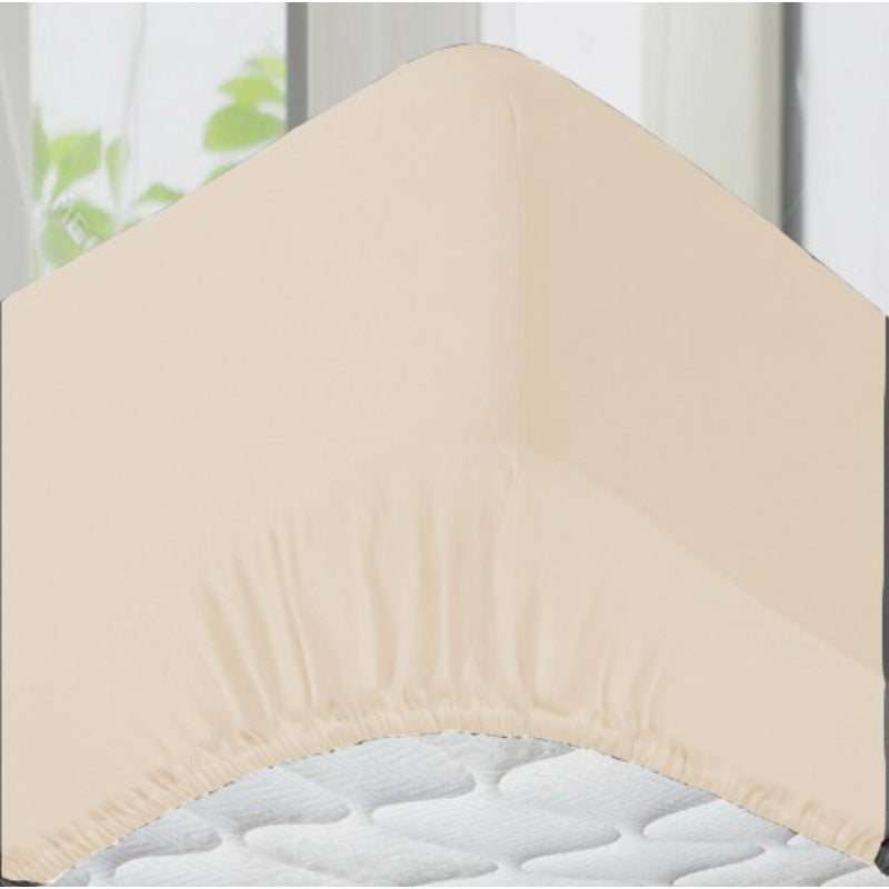 4B 40CM Extra Deep Fitted Sheets with All Around Elastic, Secure Fit for Thick & Pillow Top Mattresses,