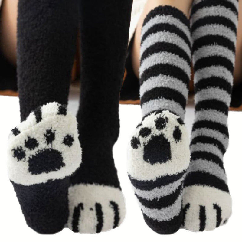 2-Pack Women's/' Thick Warm Winter Thermal Leg Warmers & Cuff Socks