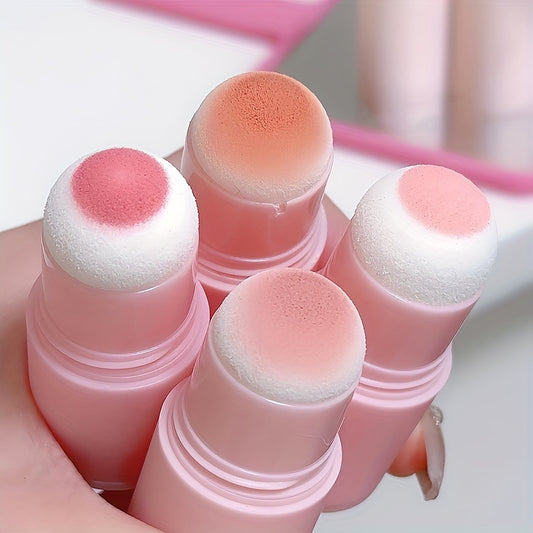 Long-lasting Soft Mist Matte Blush Stick - Waterproof, Cute Natural Supernatural Monochrome Blush