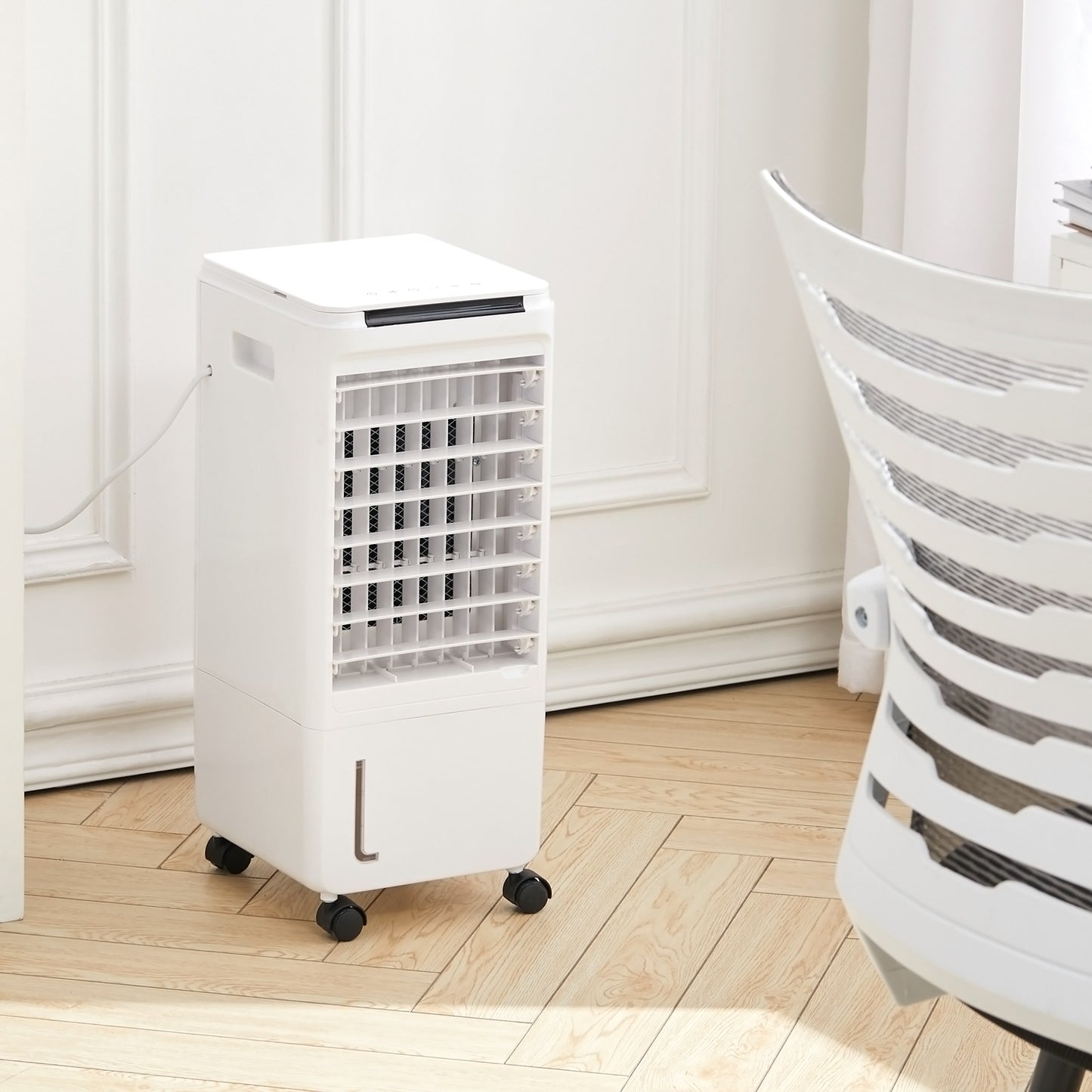 Evaporative Air Cooler, 4 In 1 Air Cooler Cool Fan Humidifier Air Purifier