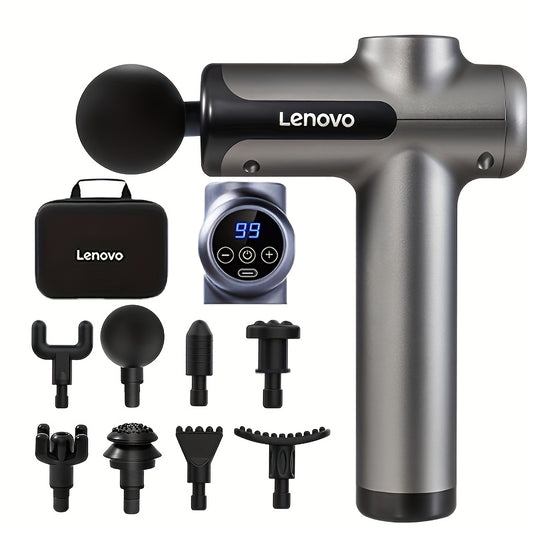 Massage Gun - Quiet Percussion, 8 Heads, USB Rechargeable, Ideal for Back, Legs & Buttocks, Massage Machine, Gun Massager, Back Massager, Massager For Body, Body Massager, Body Massage Machine.