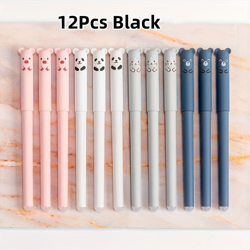 12 Pack Erasable Gel Rollerball Pens