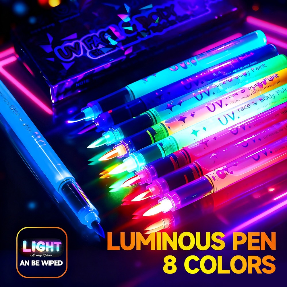 8-color luminous painting pen