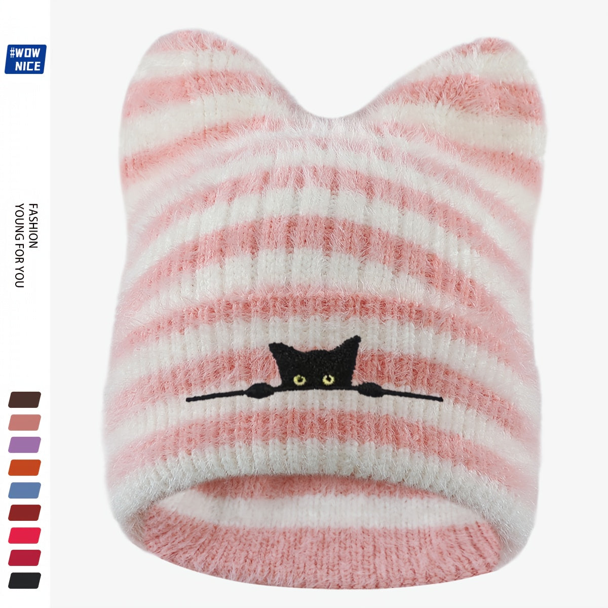 Women's & Men's Plush Winter Hat with Fluffy Ears