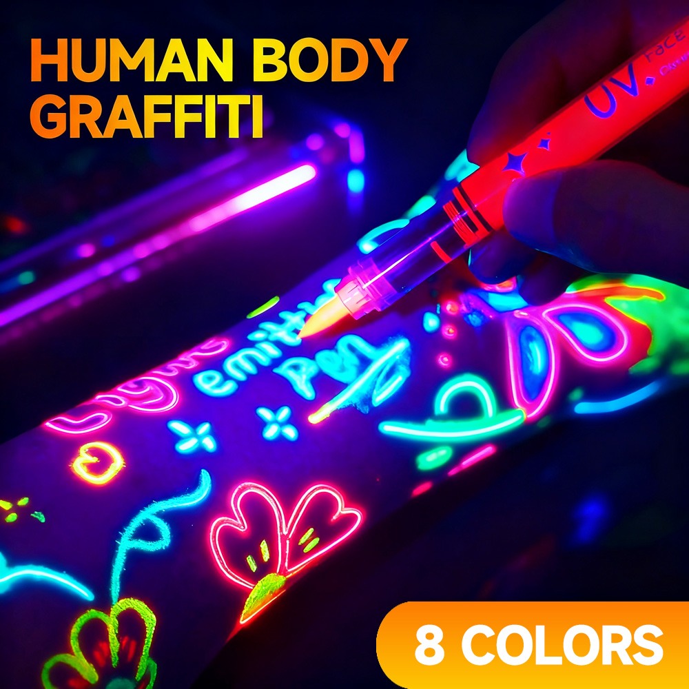 8-color luminous painting pen