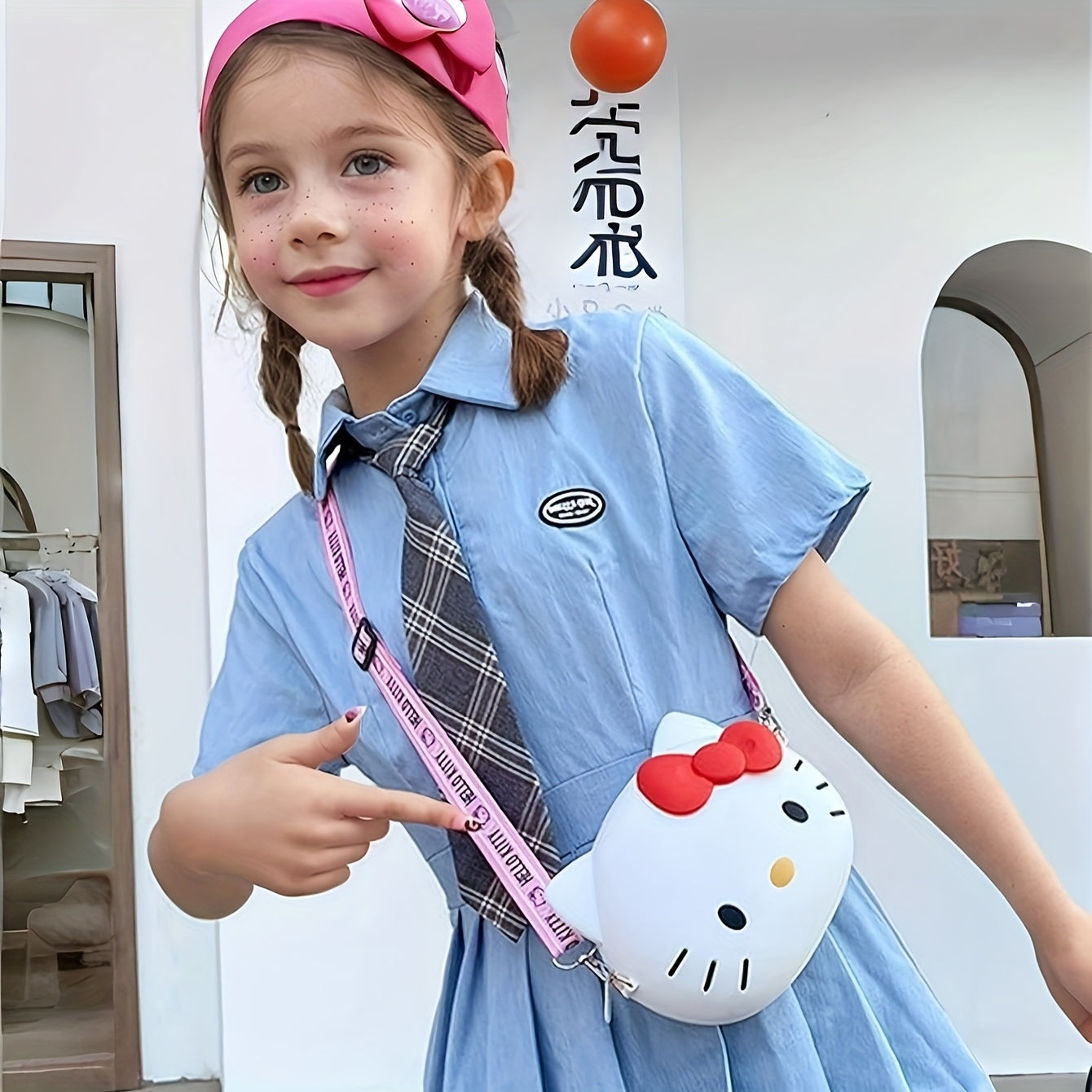 1pc for hello kitty & Family Fanny Pack