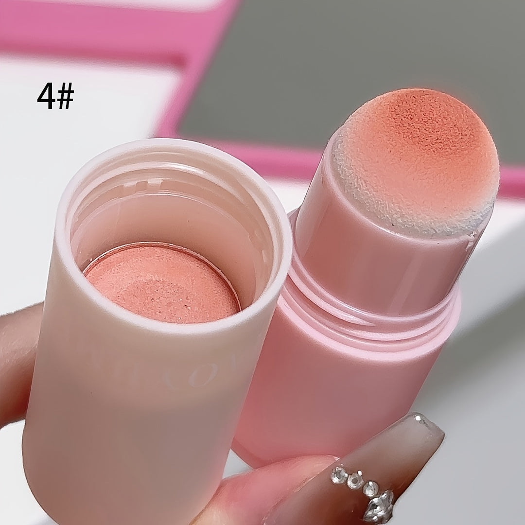 Long-lasting Soft Mist Matte Blush Stick - Waterproof, Cute Natural Supernatural Monochrome Blush