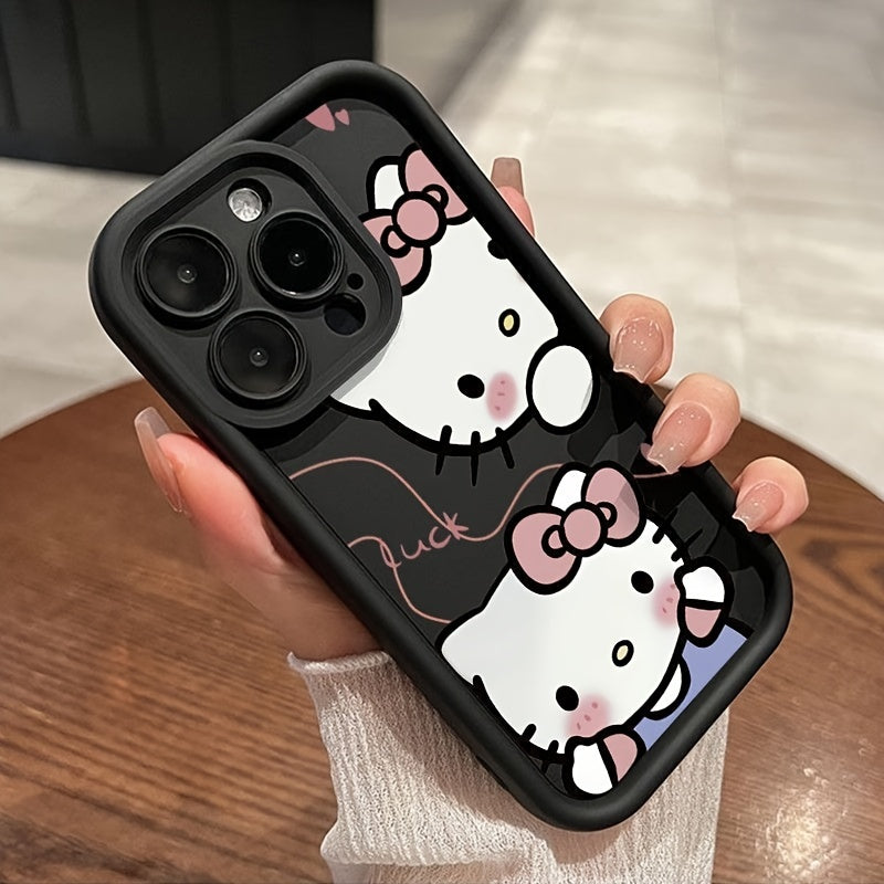 Sanrio Has Authorized Hello Kitty Cartoon Phone Cases Compatible with Iphone 16/15/14/13/12/11/XS/XR/X/78 Plus Pro Max TPU Cases.