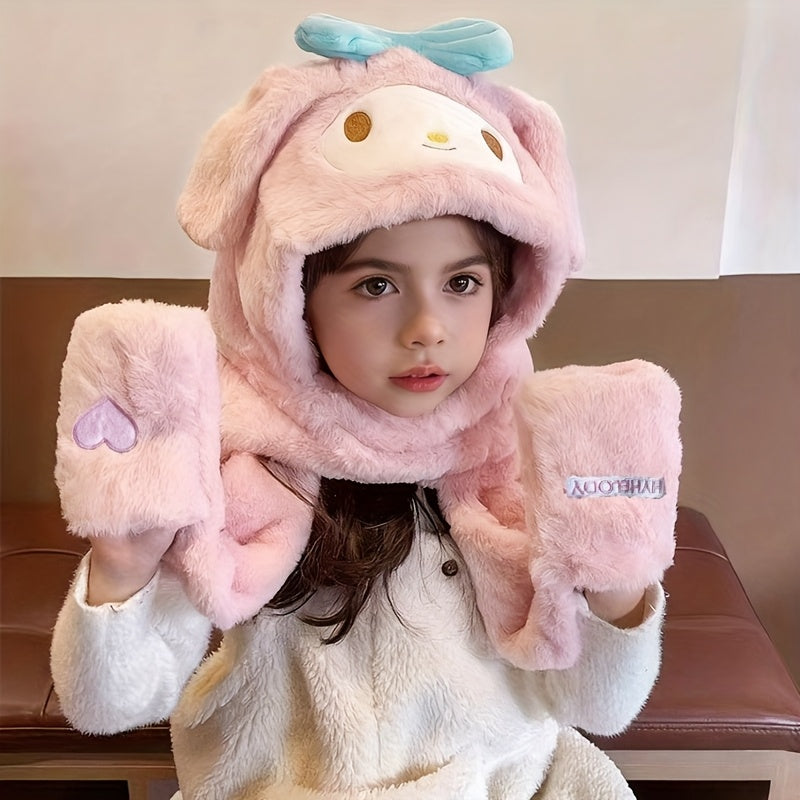 1pc Sanrio Kuromi Plush Hat