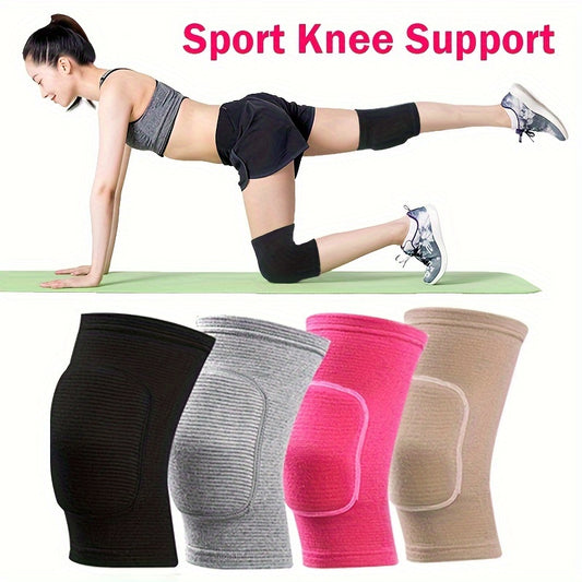 Breathable Non-Slip Fitness Knee Pads for Training