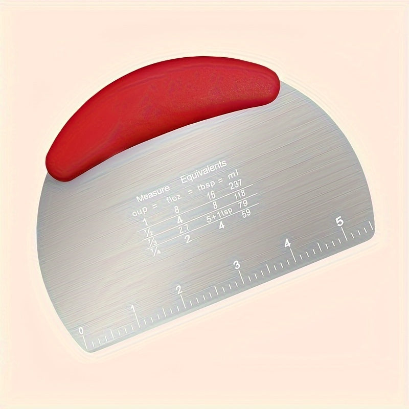 Stainless Steel Pastry Scraper – Multipurpose Baking Tool