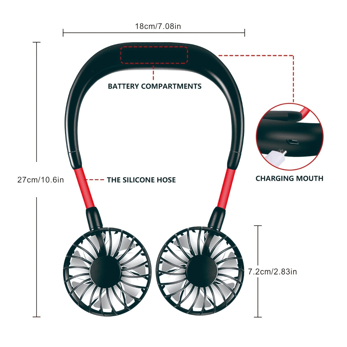 Mini Rechargeable Fan