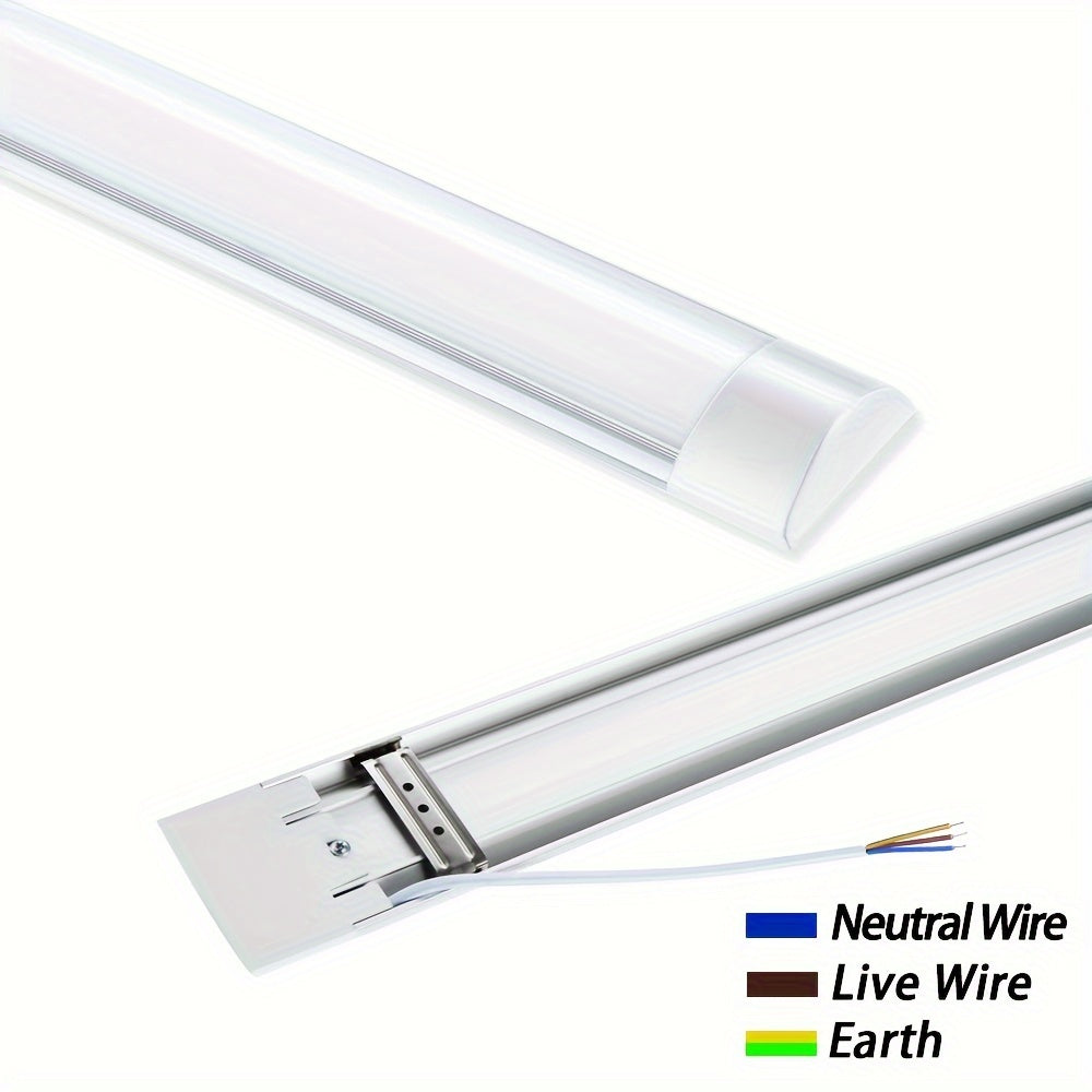 10-PACK 4-PACK 2-PACK 1-PACK 30.48cm 60.96cm 91.44cm 121.92cm 152.4cm LED Strip Lights Batten Tube Light Garage Workshop Ceiling Lamp Garage Ceiling Fixture