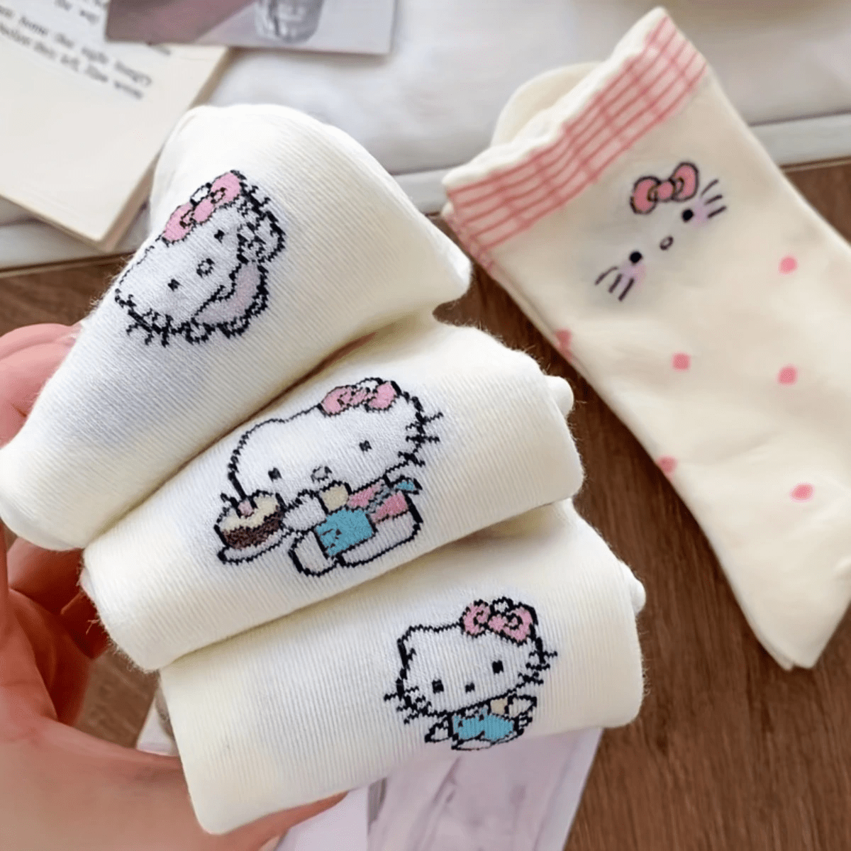 5 Pairs/1 Pair Sanrio for hello kitty
