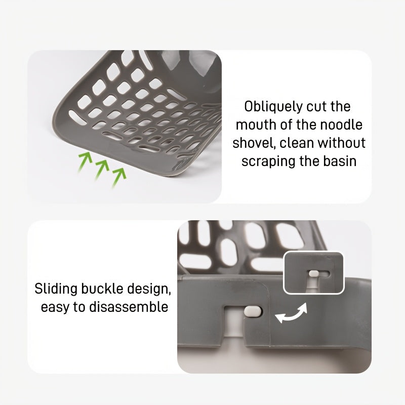 2-in-1 Cat Litter Scoop with Trash Can