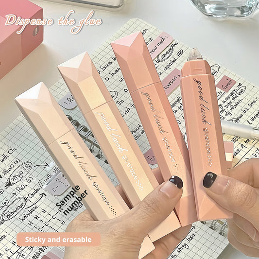 4pcs 360° Rotating Double-Sided Dot Glue pen Tape