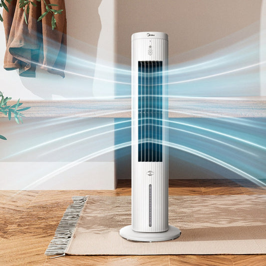 Midea 5L 3-in-1 Portable Air Cooler with Remote - 3 Wind Speeds, 75° Oscillating Function, 7-hour Timer, Whisper-quiet Operation. Doubles As A Humidifier for Enhanced Comfort, Great for Home, Office and Bedroom Use
