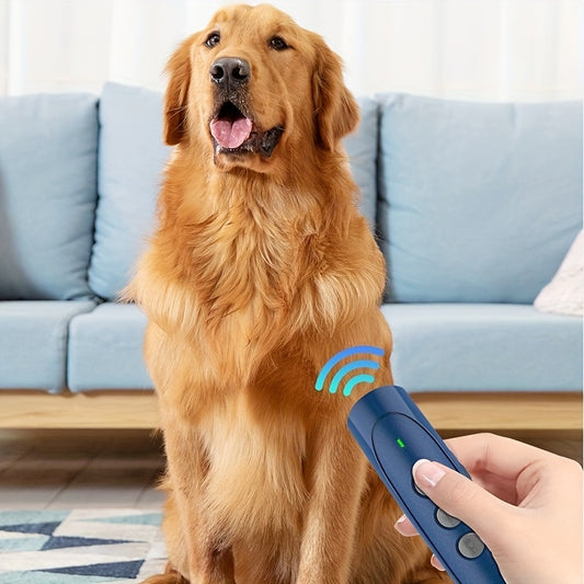 Ultrasonic Dog Bark Deterrent, Dog Barking Device, Gentle And Effective, Indoor/Outdoor Training And 3 Modes