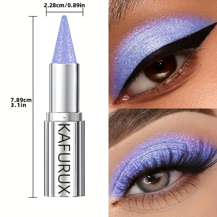 Waterproof, Sweatproof, Metallic Shimmer - Glitter Eyeshadow Pencil, Monochromatic Purple Pink, Creamy Texture for Bold Eye Makeup Looks, Makeup Essentials, Monochromatic Makeup, Eye Makeup Glitter