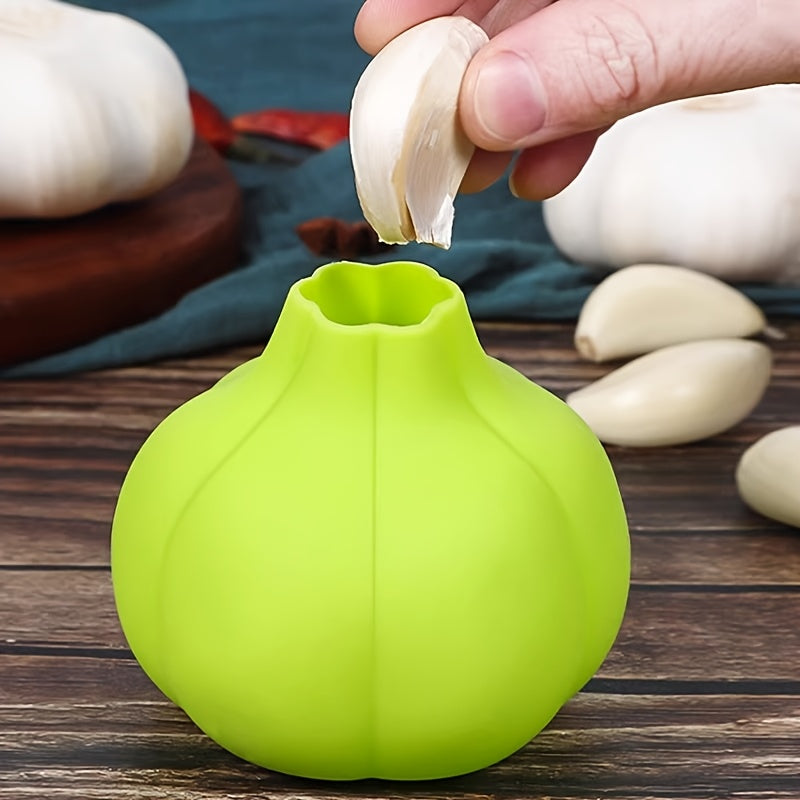 1/3pcs Silicone Garlic Peeler, Suitable for Kitchen Food Garlic Skinning Tool, Easy Convenient Quick Peel and Easy-to-Clean Kitchen Gadget
