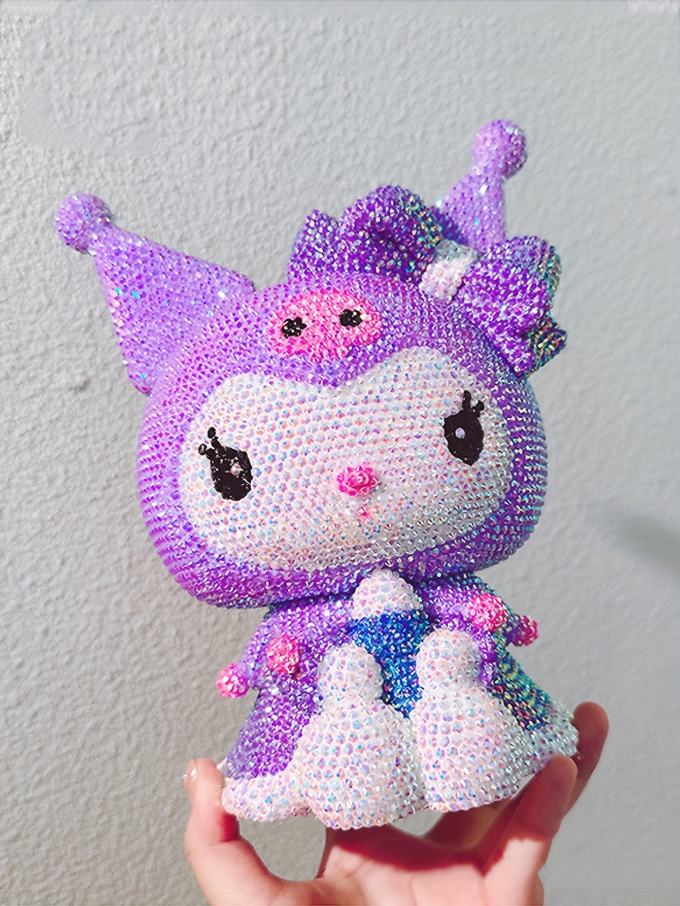 [Diamond Studded] DIY Diamond Studded Cute Cartoon Cat Coin Bank .