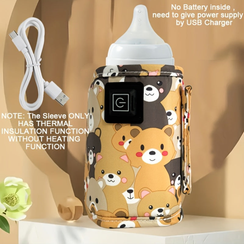 2-in-1 USB Powered Portable Milk Warmer and Insulated Bag