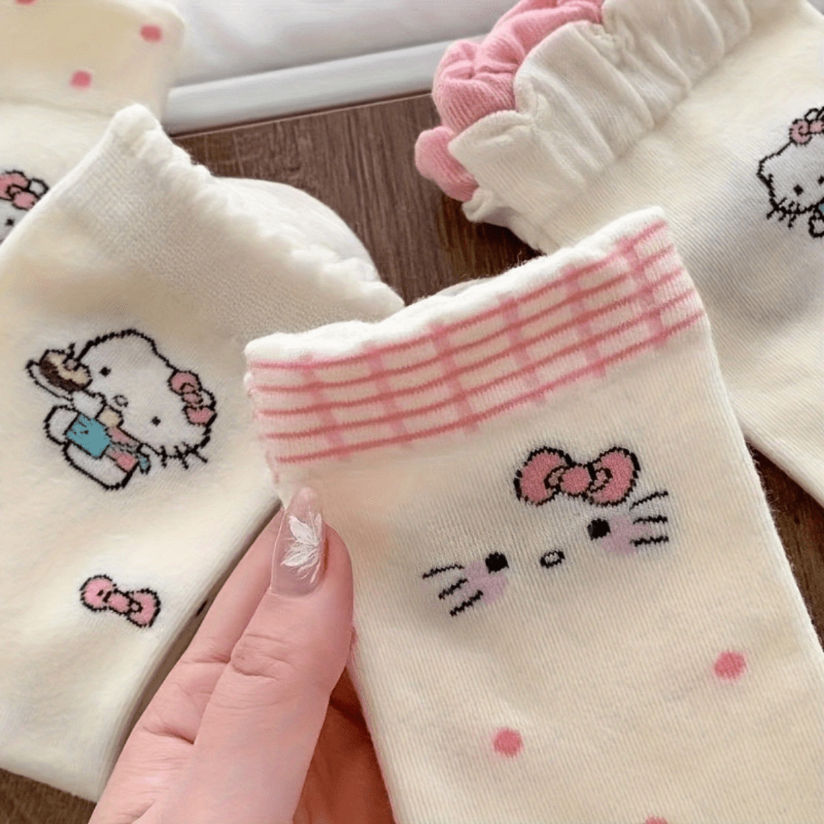 5 Pairs/1 Pair Sanrio for hello kitty
