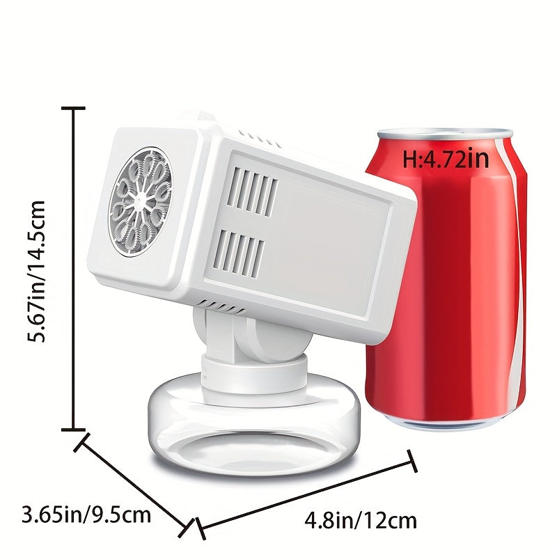 Fully Automatic Bubble Machine Birthday Holiday Gift Toy Portable Bubble Machine Party Outdoor Toys Without Battery, No Bubble Water