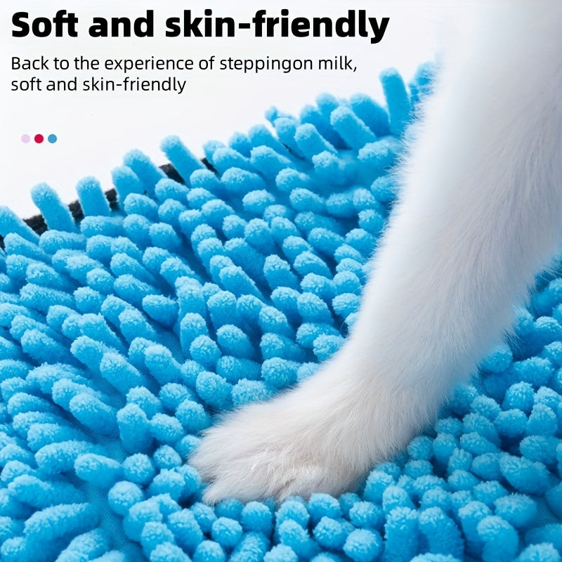 Quick-Dry Super Absorbent Pet Bath Towel For Dogs & Cats - Perfect For Grooming & Bathing!