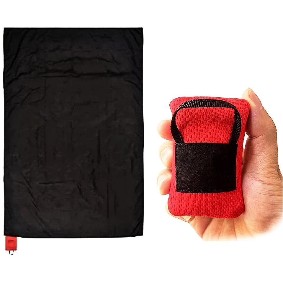 1pc Portable Camping Mat, Lightweight Outdoor Travel Pad, Mini Pocket Picnic Blanket, Suitable for Outdoor Activities Ground Mat, Durable Beach Towel, Foldable