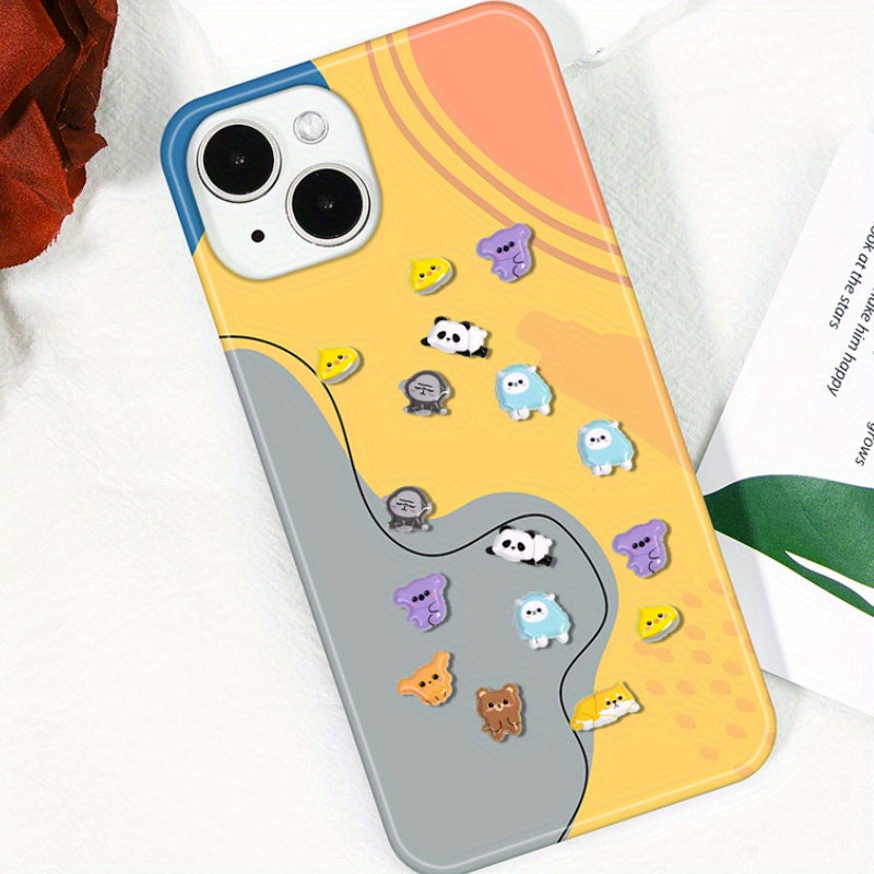 6-in-1 Cartoon Double Layer 3D Foam Stickers Cute Animal Stickers Reward Stickers Creative Craft Decoration