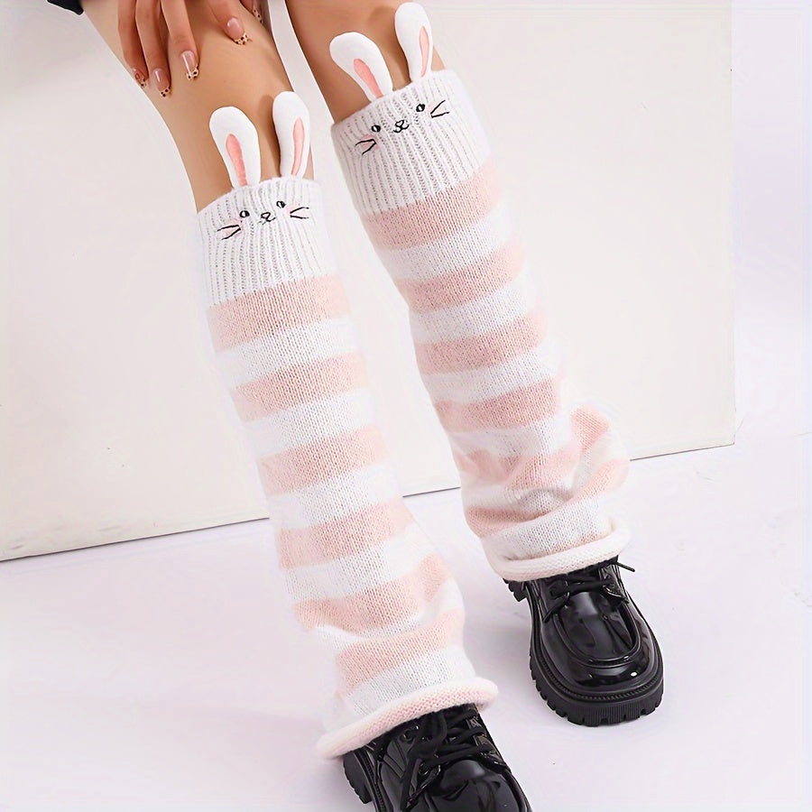 Autumn and Winter Animal Spider Web Pattern Warm Socks
