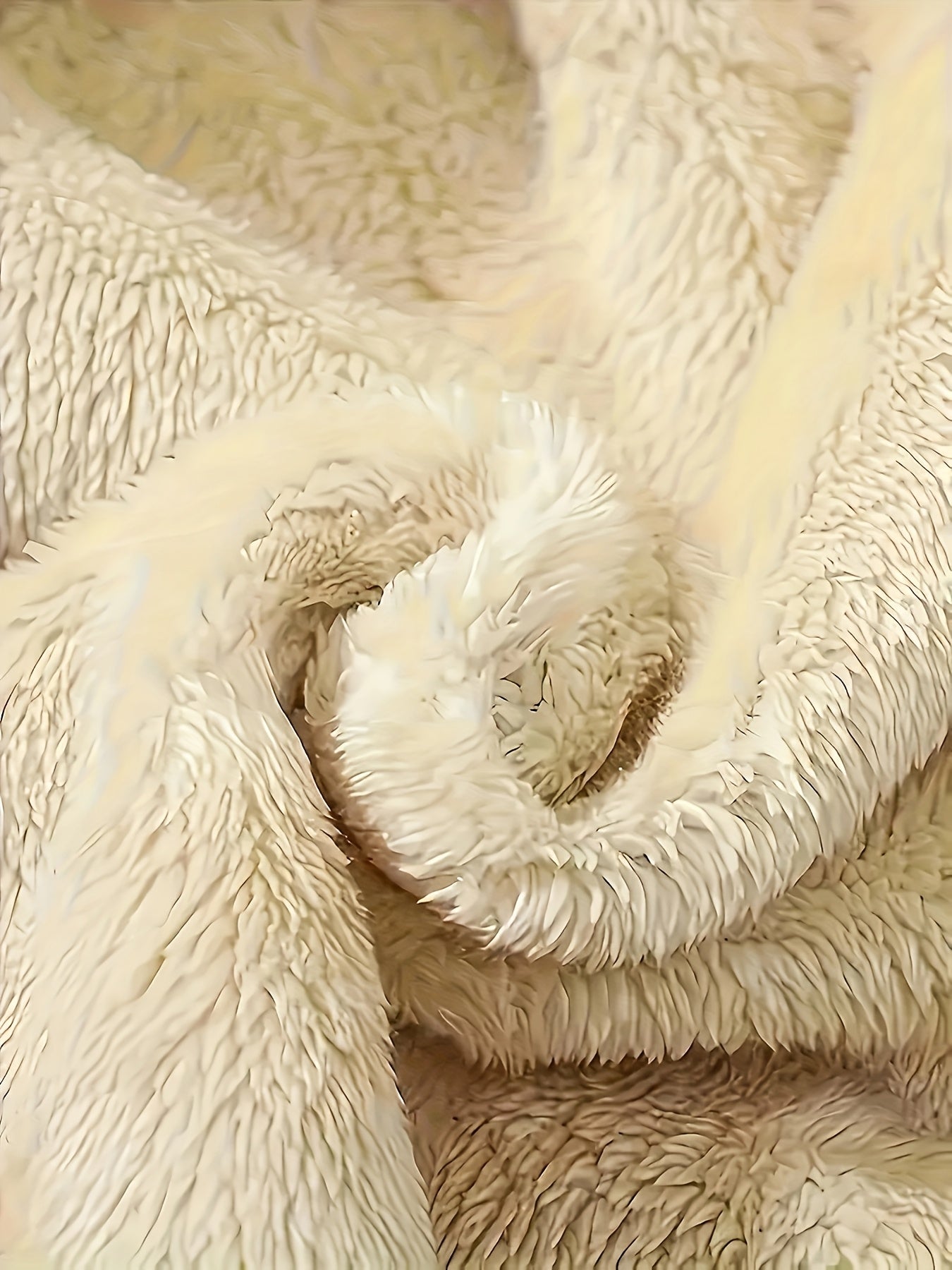 Men's Winter Fleece-Like Sweater Vest Jacket - Thickened Round Neck Long Sleeve Inner Layer, Machine Washable.