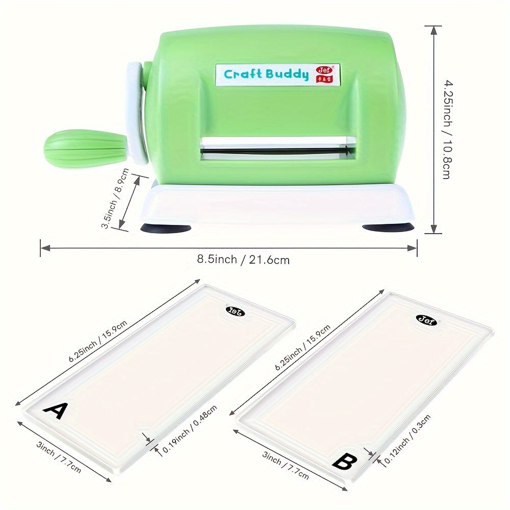 Practical DIY Plastic Paper Cutting Embossing Machine - Creative Craft Buddy Die-Cut Machine for Craft Scrapbooking Album Cutting Tools