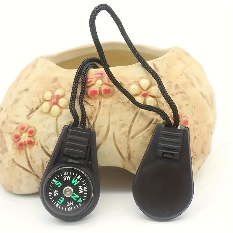 10 PCS Mini Waterproof Compasses: Perfect for Outdoor Adventures - Includes Pink, Purple, Black, Red, Green, White, Sky Blue, Army Green, Light Blue, and Pink