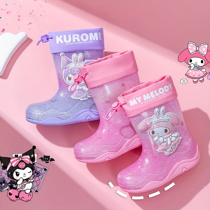 Girls' Wearable and Discreet Waterproof Boots