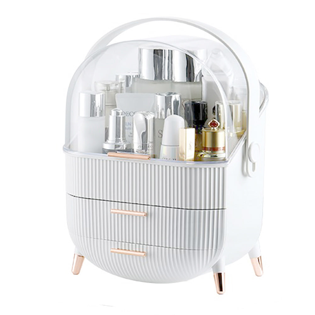 Multi-Function Make Up Case Dustproof Cosmetic Storage Box,