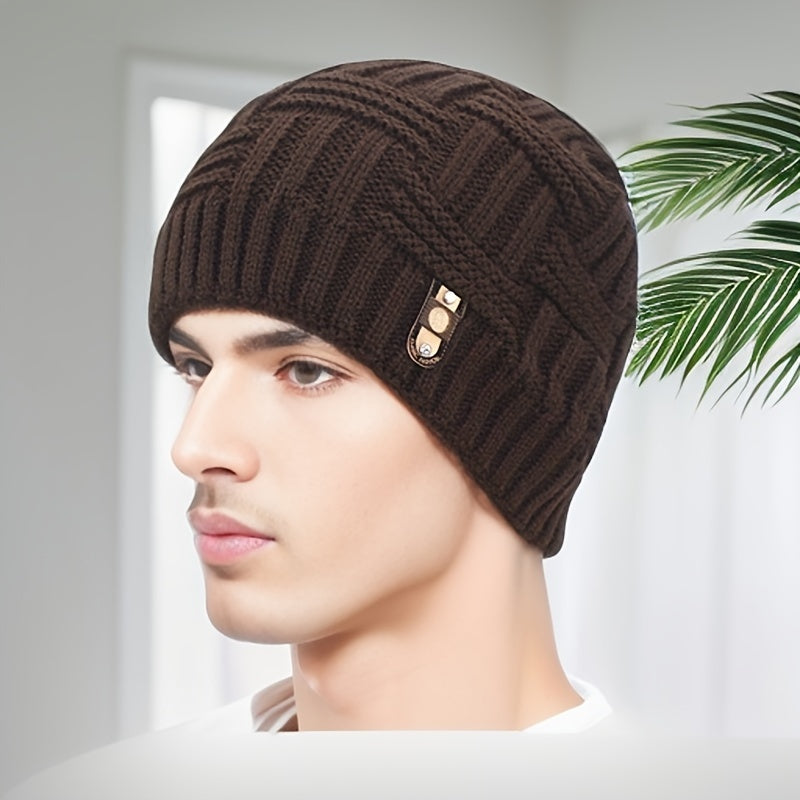 Skullies Beaines Unisex Cable-Knit Beanie Hat
