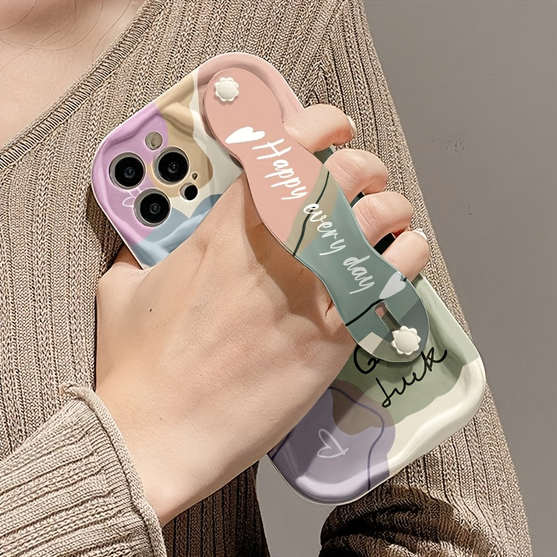 [Soft Rubber] Colorful Printed Phone Case | Made of Soft Rubber | Protects Against Drops | Compatible with Apple Series 11, 12, 13, 14, 15, 16 Pro Max And Samsung Series A05, A15, A25, A35, A55, S23, S24 Ultra