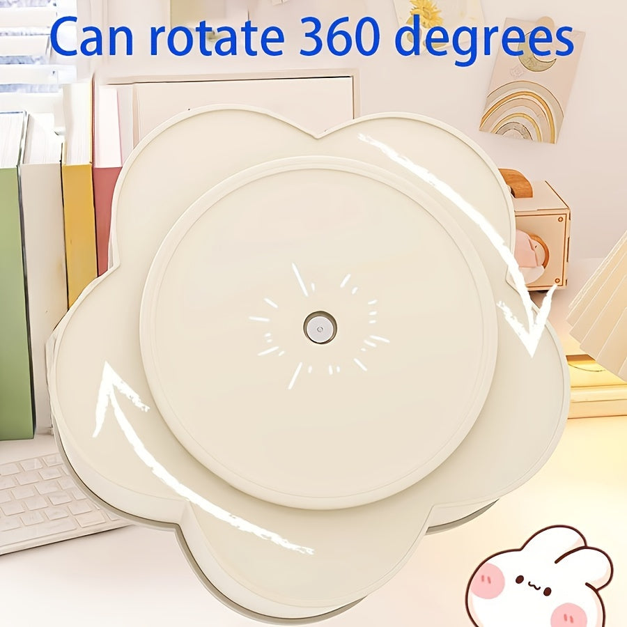 Cute Rotating Pen Holder, Large Capacity, Lightweight, Durable