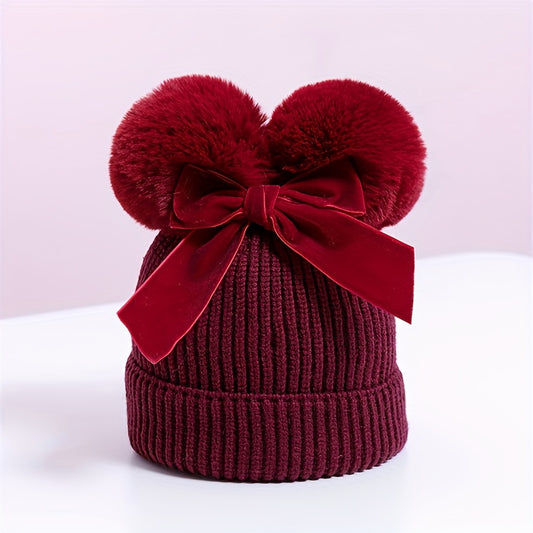Winter Knit Hat for Toddlers and Kids