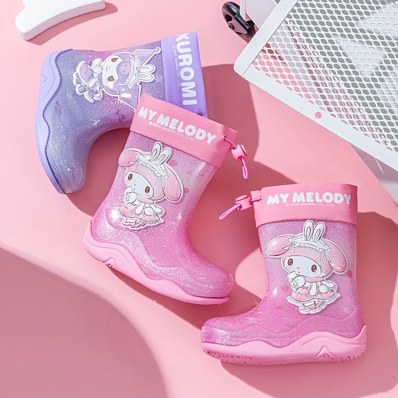 Girls' Wearable and Discreet Waterproof Boots