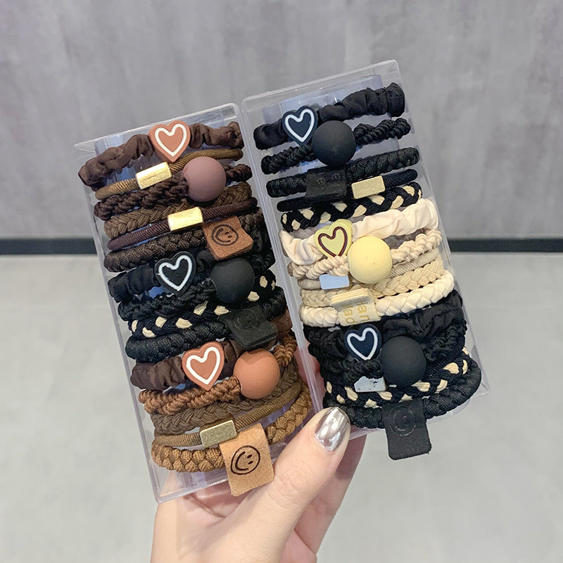 20pcs Hair Ties for Women - Cute and Sweet Bracelet Design, Non-Damaging Elastic Band Suitable for Fine/ Thick Hair, Ideal for Ponytails and Exercise