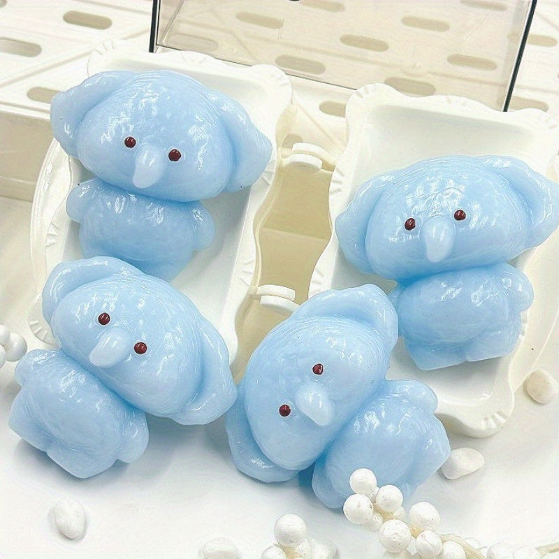 Adorable simulated creative little animal squishy toy, soft slow-rebound sensory plaything, perfect as birthday gift, party decoration/gift, or holiday surprise, high-end squishable toy