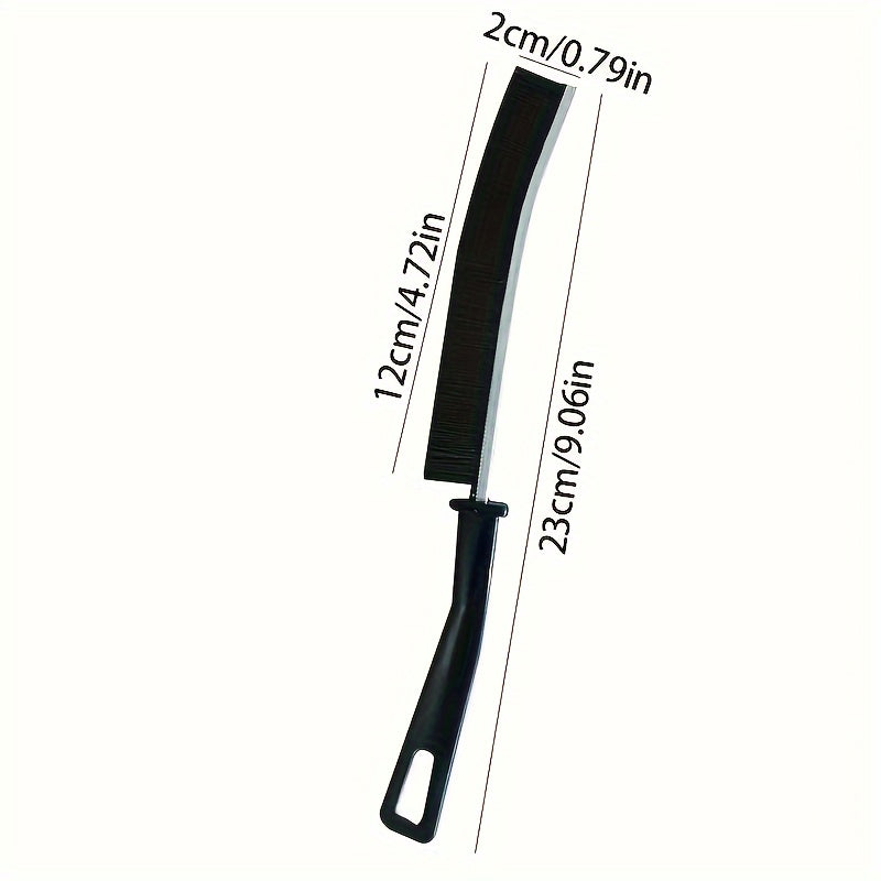 Multi-Functional Long Handle Cleaning Brush for Bathroom, Toilet, Kitchen - No Power Needed, Versatile Gap and Crevice Scrubbing Tool for Home Use