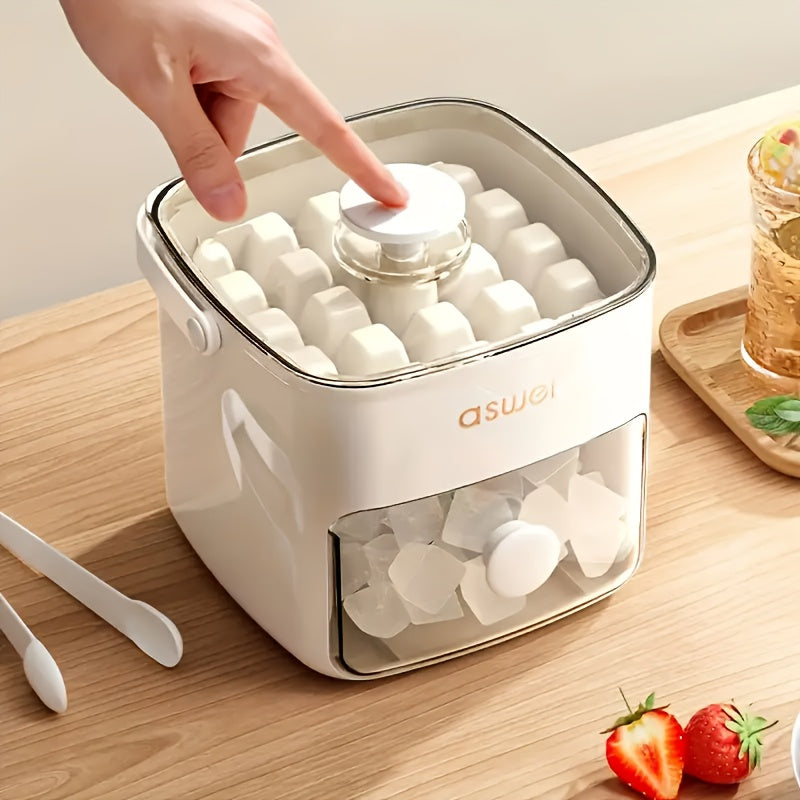 48-Cube Ice Maker with Easy-Press Lid