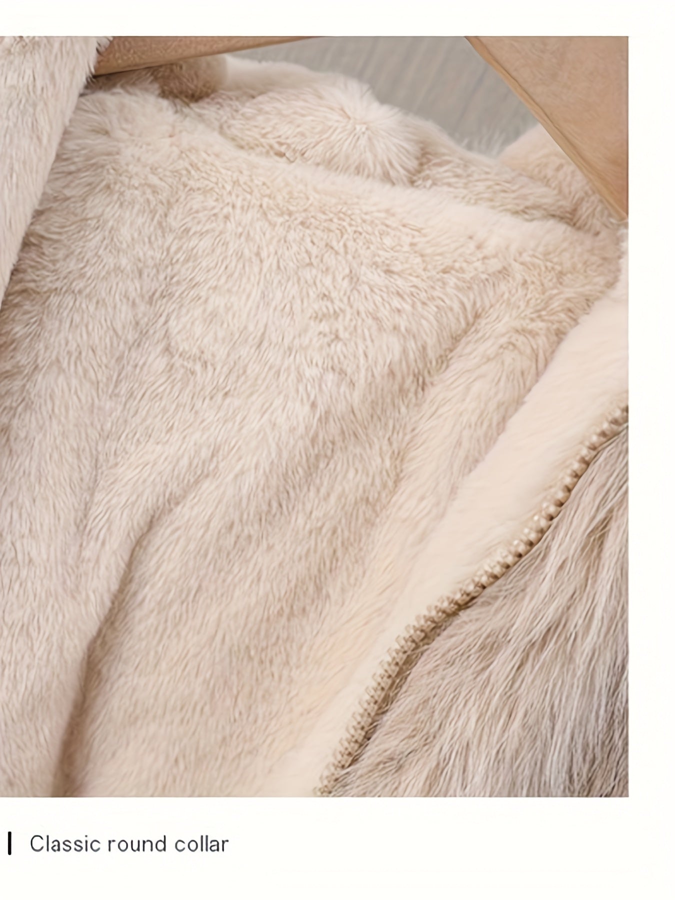 Girls' Winter Hooded Bear-Ear Coat Jacket with Plush Ears & Hood