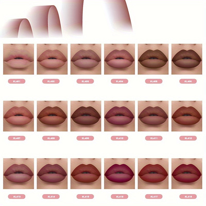 6pcs Velvet Matte Lip Liner Pencil.