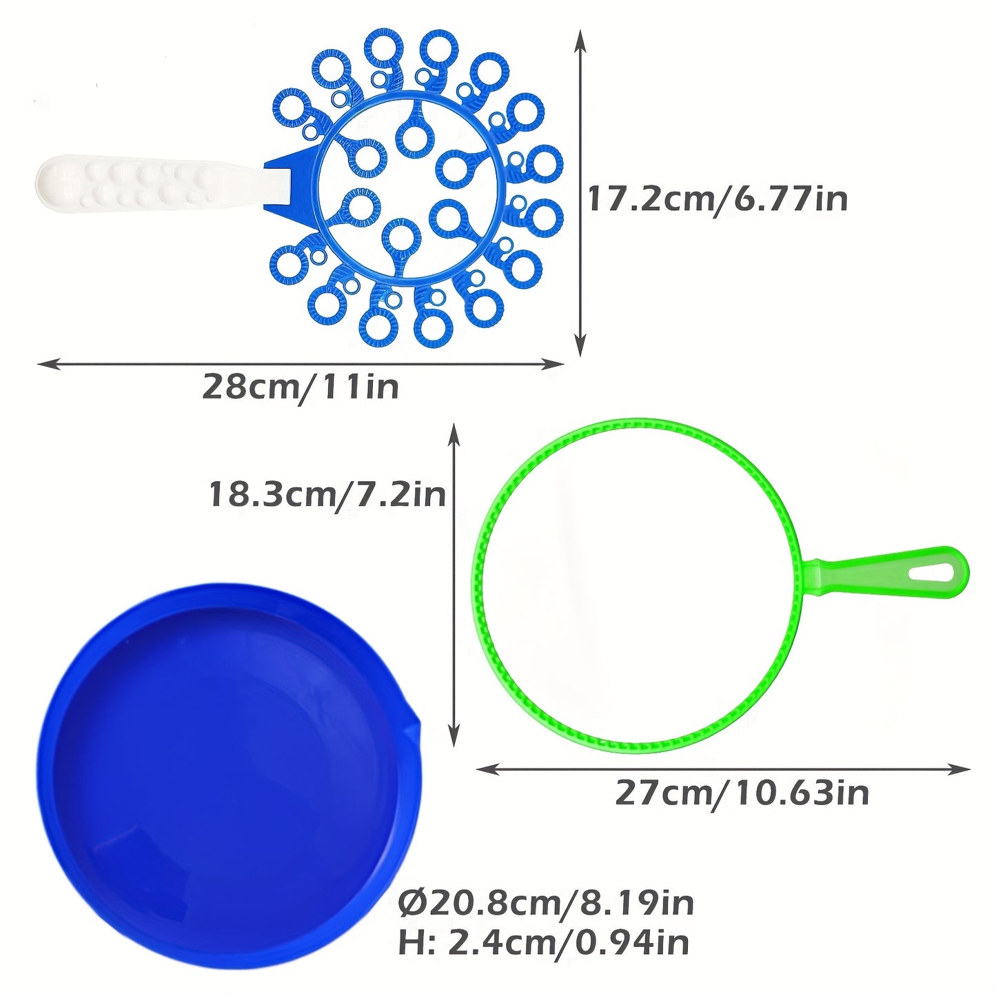3/7/14pcs Bubble Wands Set, DIY Giant Creative Bubble Sticks Set, Random Colors, For Birthday Party Outdoor Activity Multiplayer Garden Game